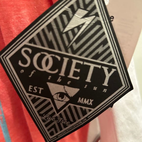 Long sleeve shirt by society. NWT . Very much has a free people vibe. - Picture 2 of 4